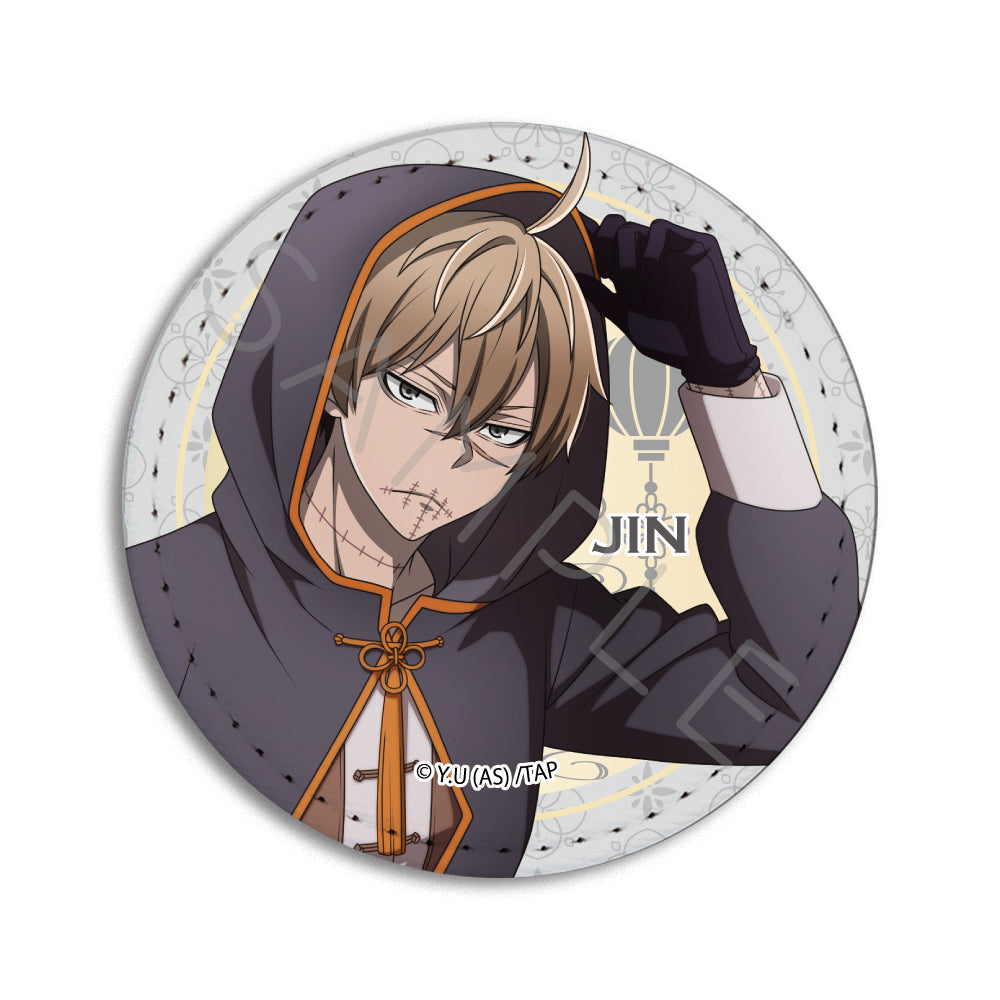 TVアニメ「桃源暗鬼」第2弾 レザーバッジ（丸形） NC (皇后崎 迅)