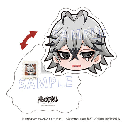 『桃源暗鬼』レコスタ ダイカットカード＆フレーム切手セット 手術岾ロクロ