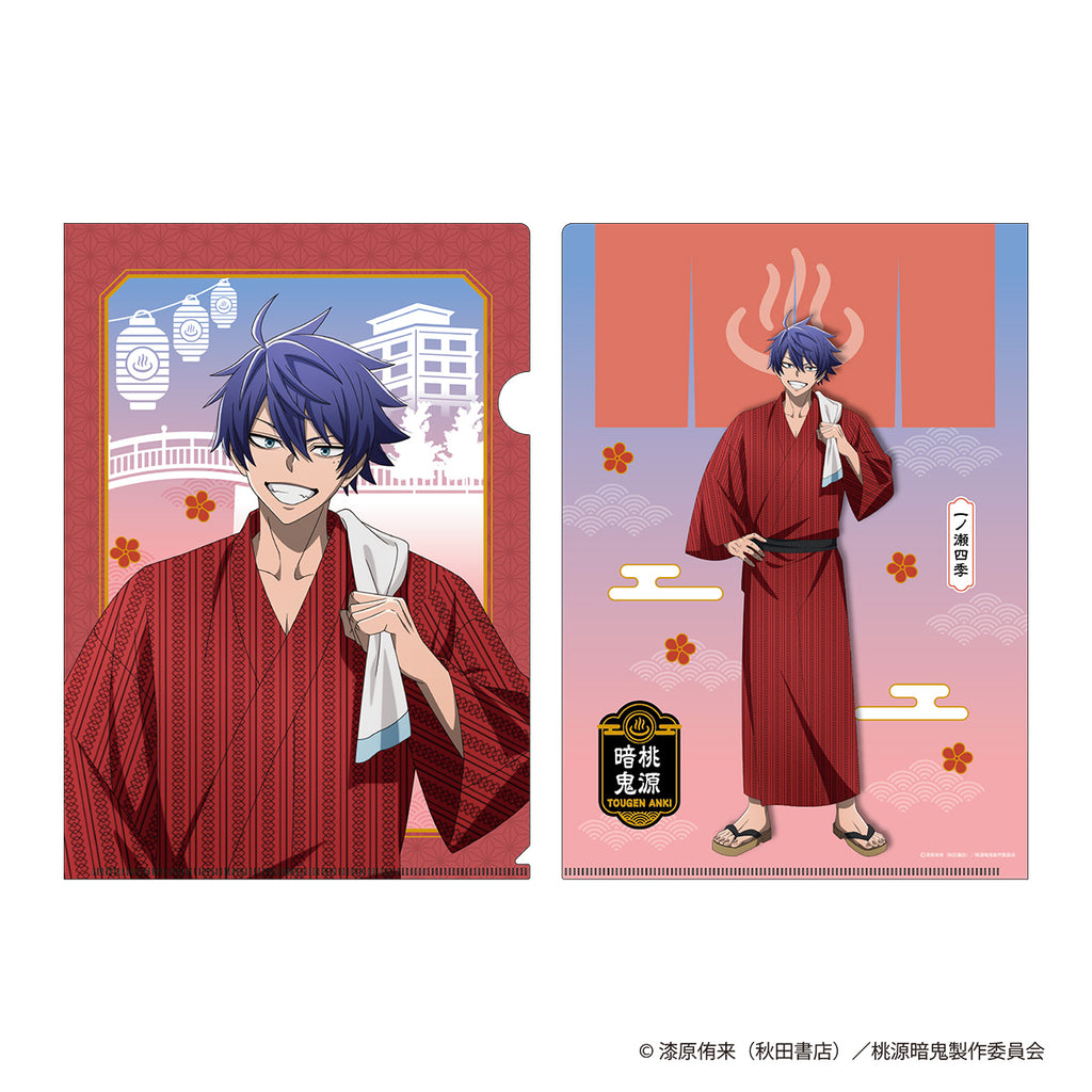 桃源暗鬼　描き起こし　クリアファイル　湯けむり日和　一ノ瀬四季　ＰＨ１０２２