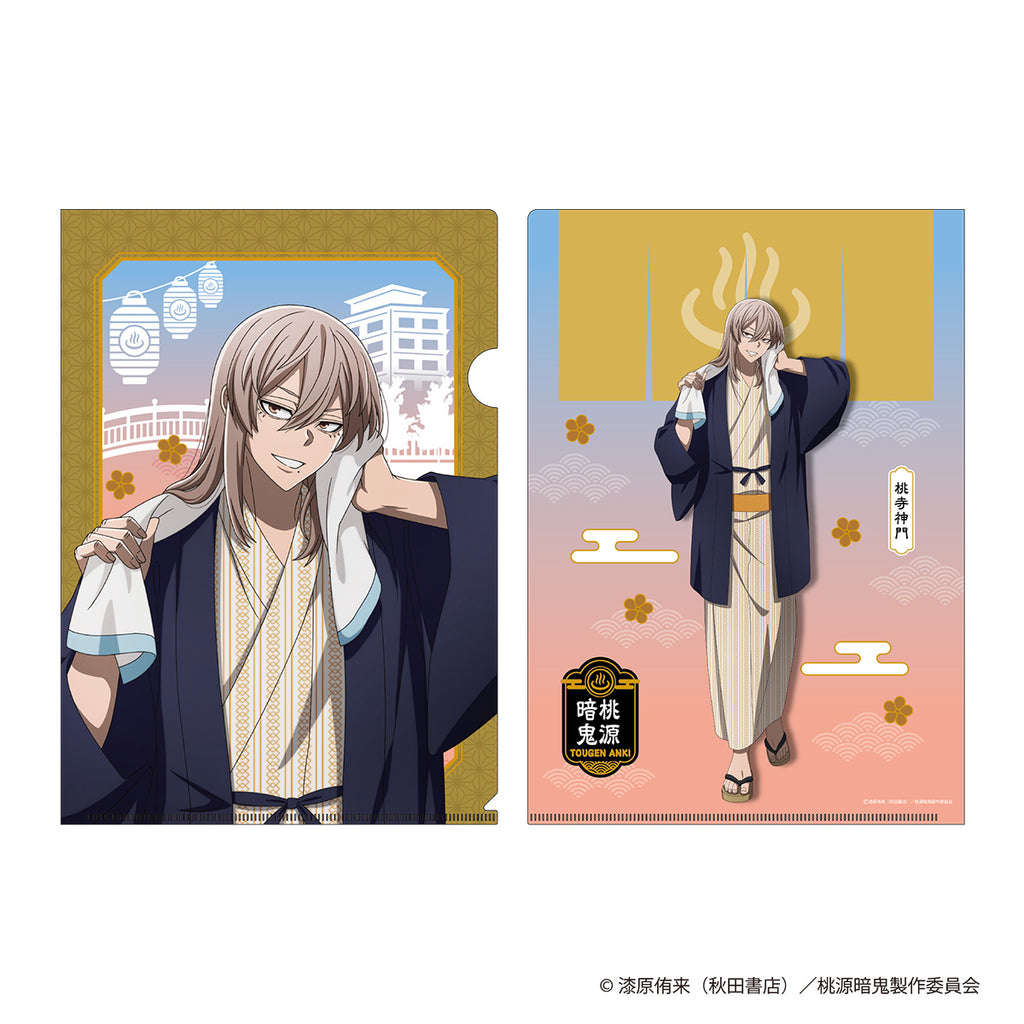 桃源暗鬼　描き起こし　クリアファイル　湯けむり日和　桃寺神門　ＰＨ１０２３