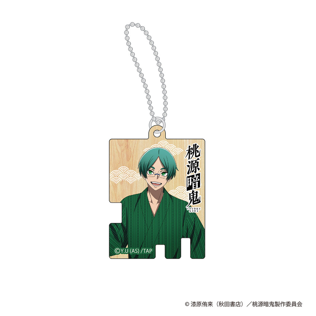 桃源暗鬼　描き起こし　アクリルキーホルダー　湯けむり日和　遊摺部従児　ＰＨ１０４６