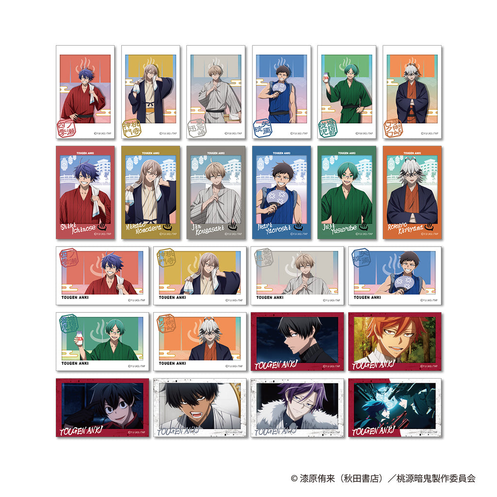 桃源暗鬼　描き起こし　ランダムチェキ風カード　湯けむり日和　ＢＯＸ　ＰＨ１０２９