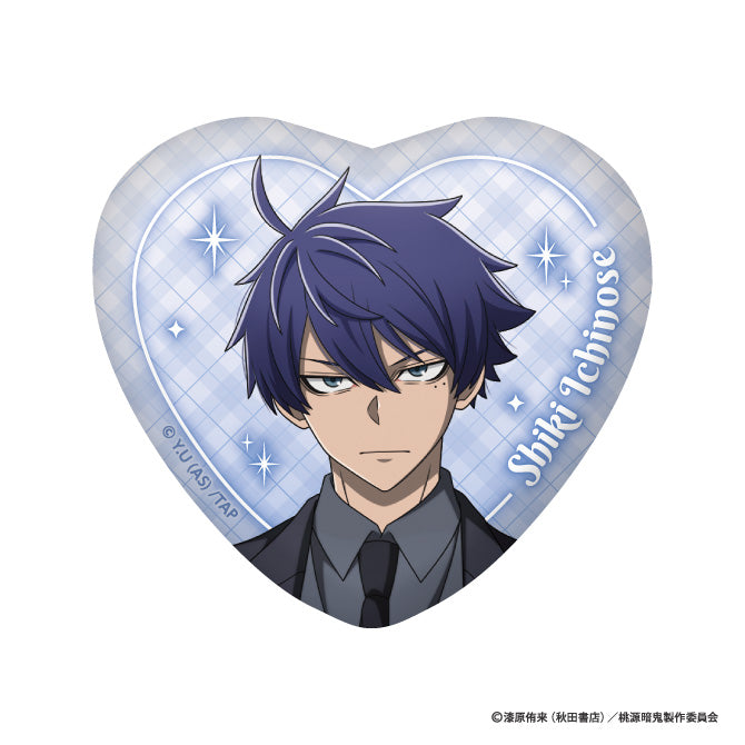 桃源暗鬼　ハート型缶バッジ（White Day Collection/一ノ瀬四季）