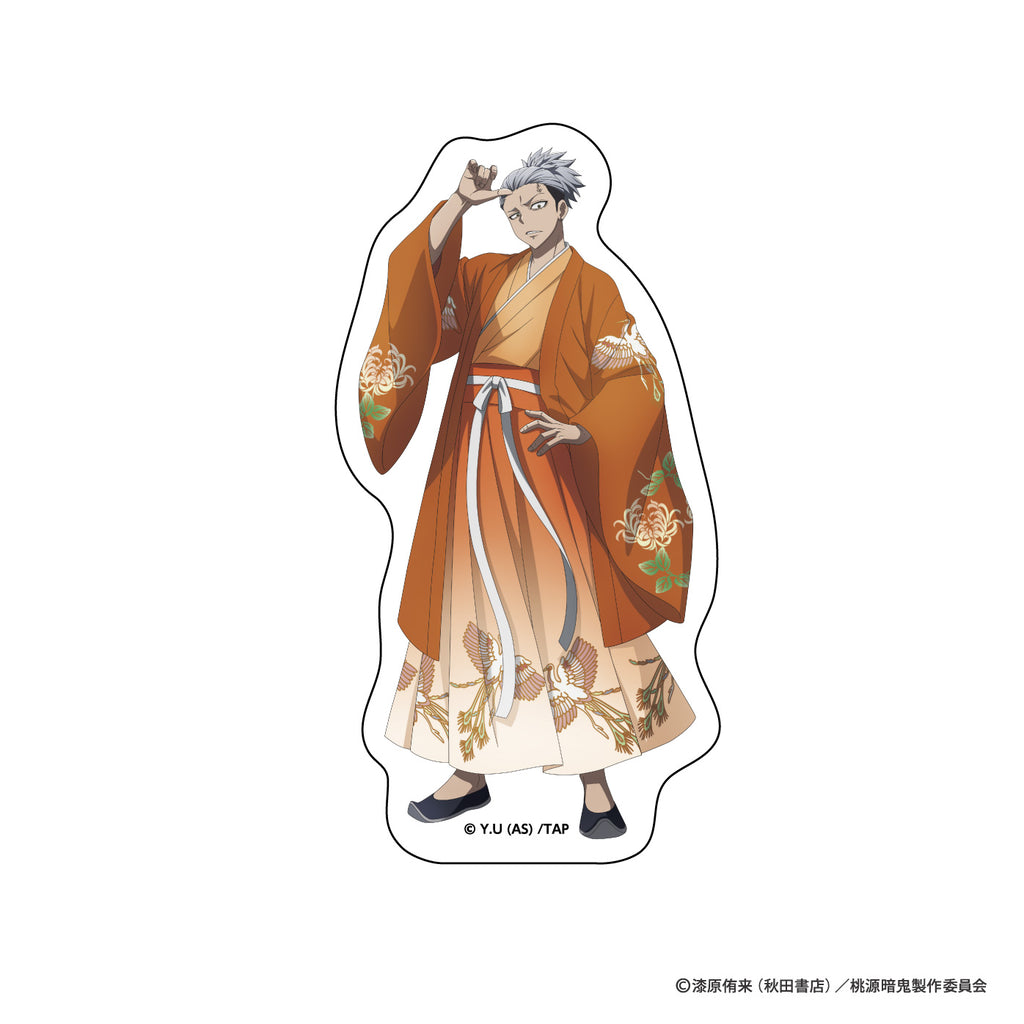 桃源暗鬼　ダイカットステッカー（漢服/桃巌深夜）