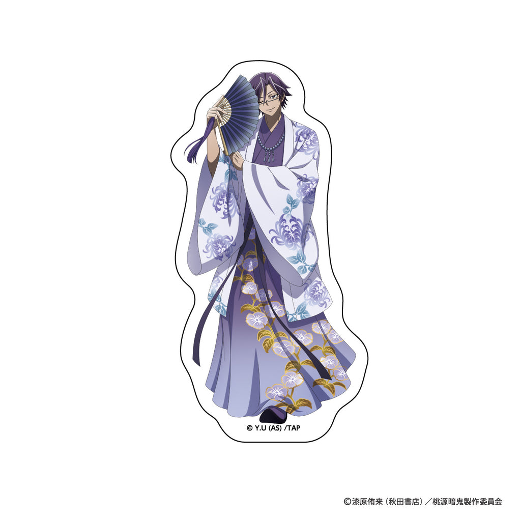 桃源暗鬼　ダイカットステッカー（漢服/桃華月詠）