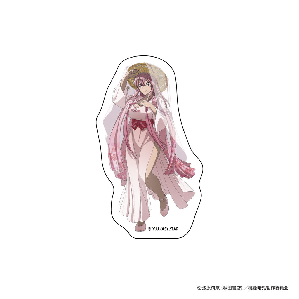 桃源暗鬼　ダイカットステッカー（漢服/屏風ヶ浦帆稀）