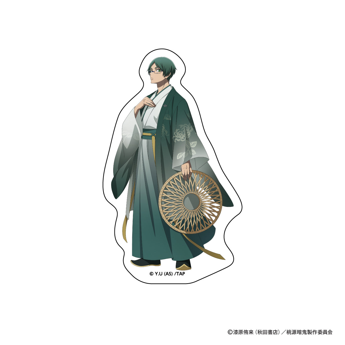 桃源暗鬼　ダイカットステッカー（漢服/遊摺部従児）