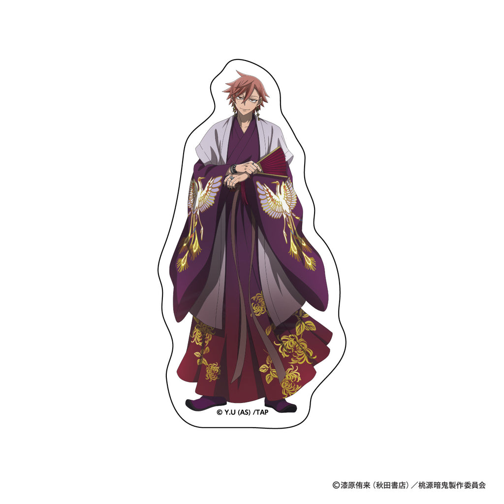桃源暗鬼　ダイカットステッカー（漢服/花魁坂京夜）