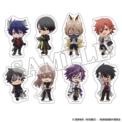 桃源暗鬼 ダイカットステッカー 人狼デフォルメ (桃華月詠)